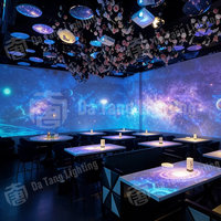 Système de projection immersive holographique 3D pour tables à thème avec expérience interactive pour les environnements de restaurant