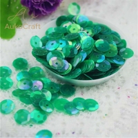 Paillettes décoratives de luxe pour robe de mariée DIY, film PVC, pour costumes de fête de Noël, à coudre, en vrac, concaves, mates, colorées