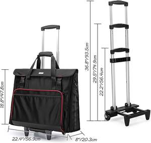 Large Capacity Casual Style Computer <b>Laptop</b> <b>Bag</b> Travel Shockproof Durable Zipper Closure for 13 <b>14</b> 15.6 <b>Inch</b> Business Shoulder - Product Image 2