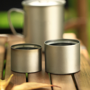 Draagbare campingkachel met één brander voor reizen, titanium spiritbrander, <span class=keywords><strong>mini</strong></span>-alcoholkachel met beugels, outdoor multi-brandstofkachel - Product Image 5
