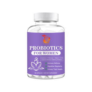 Cápsulas de Probióticos al por Mayor de Fábrica con D-Manosa y Arándano, Suplementos Dietéticos a Base de Hierbas que Promueven la Salud Vaginal - Product Image 1