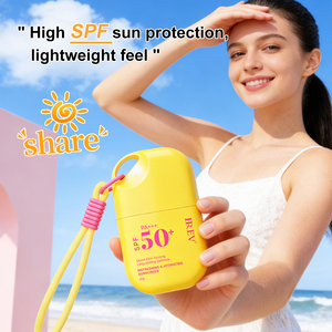Private Label OEM SPF50+ Nicotinamide <b>Sunscreen</b> Korean Uv Resistant Lightweight Refreshing Hydrating Portable Travel Size 40g - Product Image 5
