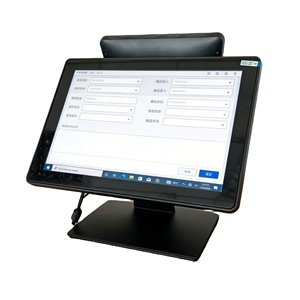 Sistema POS Multisistema Operativo (<span class=keywords><strong>Windows</strong></span>/Linux/Android) de 15.6 Pulgadas con Pantalla Táctil Capacitiva, Bluetooth 5.2 para Uso en Comercios y Restaurantes - Product Image 1