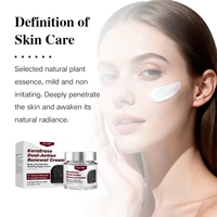Crème Visage Personnalisée en Usine à Double Action Rénovatrice, Hydratante et Lissante au Riz et Glycérine, Éclaircissante pour la Peau, Marque Privée