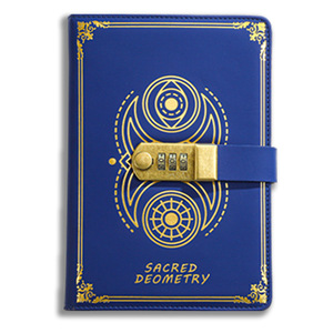 Diario con Lucchetto 2026 A5 in Pelle PU, Agenda con Serratura a Combinazione, Taccuino Vintage con Password Protetta, Articoli di Cancelleria - Product Image 1