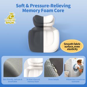 Reading <strong>Pillow</strong> <strong>for</strong> <strong>Bed</strong>, Lying and Prone, Ergonomic Memory Foam <strong>Bed</strong> Wedge <strong>Pillow</strong> <strong>for</strong> Headboard, Back Support <strong>Pillows</strong> on Bedrest - Product Image 5