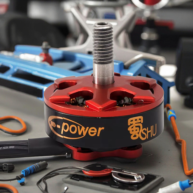 High Performance E-power Shu Series 2306 2300-2700KV Waterproof Metal Brushless Motor 3-4S Lipo FPV Racing Cars 27.7x18.2mm
