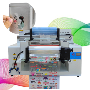 Cmyk + trắng + biến mất (tùy chọn) nhiều màu 3200DPI Độ phân giải cao tốc độ nhanh 6050 UV máy in phẳng máy in đầu in kép - Product Image 1