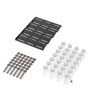 Seasoning <b>Storage</b> Shelf 4 Layers Seasoning Organizer Drawer Metal <b>Kitchen</b> Spice <b>Storage</b> Tray - Product Image 6