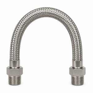 Tubería Metálica <span class=keywords><strong>Flexible</strong></span> a Prueba de Explosiones de Acero Inoxidable SS304 SS316 de 1/2", <span class=keywords><strong>3</strong></span>/<span class=keywords><strong>4</strong></span>", 1", 2" Pulgadas, Conducto Eléctrico Impermeable e Ignífugo - Product Image 1