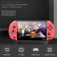Console de Jeu Portable Rétro X12 avec Écran HD 5,1 Pouces, Double Joystick, 16 Go – Joueurs d'Arcade Nostalgiques en Gros