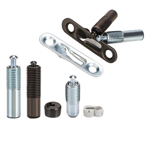 Connecteur élastique 2-en-1 sans perçage pour panneau invisible, bouton poussoir pour armoire en acier, glissière dissimulée pour meuble - Product Image 3