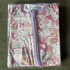 Baju Tidur Bayi Serat Bambu, Romper Lengan Panjang, Piyama Bayi Unisex dengan Resleting, Romper Bayi Custom Print - Product Image 3