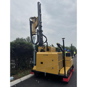 Mesin Solar <span class=keywords><strong>Piling</strong></span> kualitas tinggi Crawler Pile Driver dengan GPS Leveling & sistem Remote Control menampilkan inti komponen mesin - Product Image 5