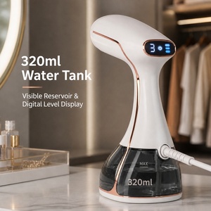 Défroisseur Vapeur Portable 110V/220V 1500W, 3 Modes Vapeur, 320ml, <span class=keywords><strong>Mini</strong></span> Défroisseur Vapeur Puissant pour Vêtements - Product Image 5