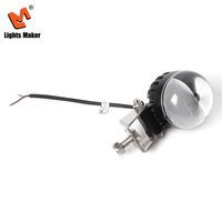 Luz Estroboscópica LED Redonda de 3.0 Pulgadas con Foco Luminoso de 5W IP67K para Vehículos, Construcción y Agricultura YW-6202