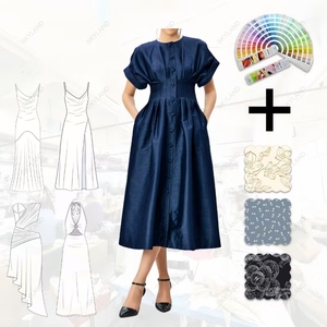 <span class=keywords><strong>Vestido</strong></span> Midi <span class=keywords><strong>azul</strong></span> <span class=keywords><strong>oscuro</strong></span> elegante personalizado de pequeña cantidad directo de fábrica perfecto <span class=keywords><strong>para</strong></span> baile de graduación 2025, vestidos de novia y vestidos de noche - Product Image 1