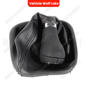 Poignée de levier de vitesse Mercedes-Benz W204 6 vitesses en cuir, design ergonomique pour voitures à transmission manuelle - Product Image 2