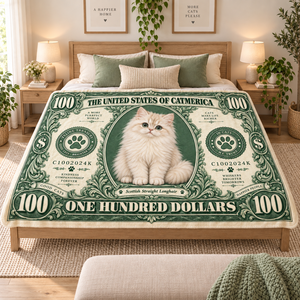 Manta con Estampado de Gatos Adorables, Manta de Franela Suave y Acogedora, Manta Personalizada con Impresión para Dormitorio o Sala de Estar - Product Image 3