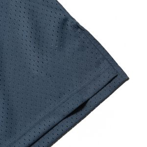 เสื้อบาสเก็ตบอลผ้าตาข่ายระบายอากาศโพลีเอสเตอร์สำหรับผู้ชายเสื้อบาสเก็ตบอลพิมพ์ลายซับลิเมชันพิมพ์โลโก้ตามสั่ง - Product Image 5