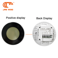 Termostato WiFi Tuya de 220V para Montaje en Pared, Control Dual de Temperatura con Bloqueo Infantil para Película Calefactora de Grafeno de Carbono Ondol Coreana