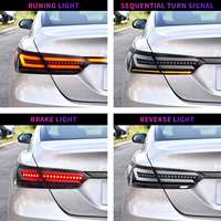 Feu arrière à LED modifié archaïque avec animation de démarrage feux de coffre dynamiques pour feux arrière Toyota Camry 2018-2023