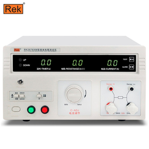 เครื่องทดสอบความต้านทานกราวด์ REK RK2678XM (32A) กระแสไฟ 32A ความต้านทาน 10-600M โอห์ม พร้อมอินเทอร์เฟซ PLC ตัวเลือกเสริม ผลิตจากโรงงานจีน - Product Image 3