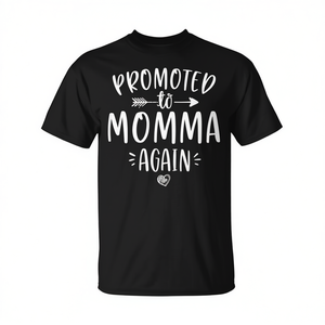 Camiseta para Futura Mamá, Promocionada a Mamá, para el Día de la Madre - Product Image 2