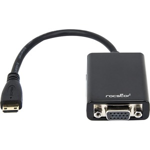 Ud2 roctor cao cấp mini cho HDMI để VGA Adapter cho kỹ thuật số vẫn & Video Camera độ phân giải lên đến 1920x1080 - Product Image 1