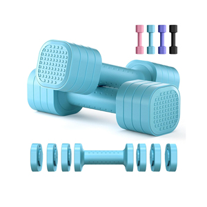 Có Thể Điều Chỉnh Quả Tạ 4 Trong 1 Miễn Phí Trọng Lượng Quả Tạ Với TPU Mềm Cao Su Xử Lý Cho Nhà Phòng Tập Thể Dục Tập Thể Dục Đào Tạo - Product Image 1