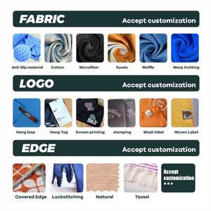 Serviette de bain magnétique d'extérieur à séchage rapide et anti-sable, légère, multi-usages, pour voyage, randonnée, camping, serviette de <span class=keywords><strong>plage</strong></span> en microfibre magnétique - Product Image 3