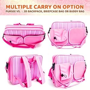 Organisateur de voyage portable pour enfants : pochette pour bouteille d'eau, sac de rangement pour tout-petits, idéal pour voiture, <span class=keywords><strong>avion</strong></span>, train, road trip - Product Image 2
