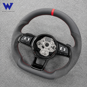 Volant en cuir antidérapant au design ergonomique adapté à Volkswagen <span class=keywords><strong>Golf</strong></span> <span class=keywords><strong>Gtd</strong></span> Polo 1.<span class=keywords><strong>2</strong></span> Polo 1.6 Polo 1.8 Polo <span class=keywords><strong>2</strong></span>.0 Bora Tdi Caddy - Product Image 3