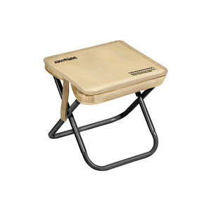Jiuyang <b>Folding</b> <b>Stool</b> Square Portable Outdoor Chair Lightweight Fishing Seat Foldable Camping Chair Casual Style - Product Image 1