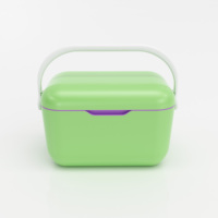 Glacière isotherme rigide, glacière portable avec une bonne rétention de la glace, glacière économique pour le camping en plein air, la plage et la pêche