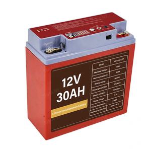 סיטונאי מחיר זול lifepo4 12v 30a-200ah סוללה ליתיום יון חבילה עם <span class=keywords><strong>5v</strong></span> usb 12vdc ספק כוח פלט 300w-2000w - Product Image 4