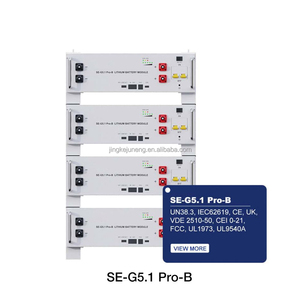 SE-G5.1Pro-B 5.12 кВт·ч 51.2 В 100 А·ч Низковольтная литиевая батарея для жилых солнечных энергосистем в ЕС, странах Азиатско-Тихоокеанского региона, Африке, Северной Америке, Австралии и странах Латинской Америки - Product Image 6