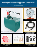 Bomba de Prueba Hidrostática Manual, Probador de Presión de Agua Hidráulico Duradero para Detección de Fugas en Tuberías de Agua