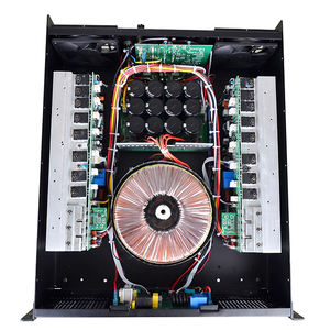 Amplificatore di Potenza Professionale <span class=keywords><strong>CA</strong></span>+12 900W 3U a 2 Canali 2x1700W, Classe H, per Soundbar Stereo 8/4/2 Ohm - Product Image 3