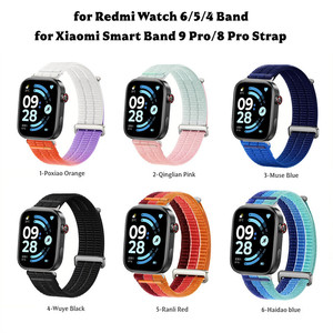 Correa Deportiva de Nailon con Tejido Degradado para Redmi Watch 6 <span class=keywords><strong>5</strong></span> 4, Correa para <span class=keywords><strong>Xiaomi</strong></span> <span class=keywords><strong>Smart</strong></span> <span class=keywords><strong>Band</strong></span> 10 9 Pro - Product Image 5