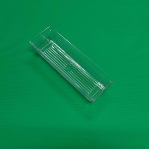 Recyclable Transparent PS <strong>Plastic</strong> Environmental Smaller <strong>Rectangular</strong> Drawer Organizer - Product Image 2