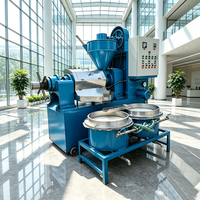 Presse à huile de coco commerciale certifiée CE ; Presse à vis entièrement automatique pour la production d'huile d'arachide et d'huile de tournesol.