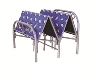 Metallrahmen Einzelbett mit Ausziehbett Klappbett