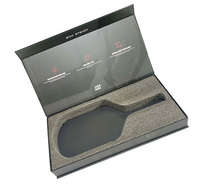 Boîte cadeau magnétique en carton rigide de luxe sur mesure pour raquettes de pickleball et de tennis, en matériaux recyclés, vente en gros