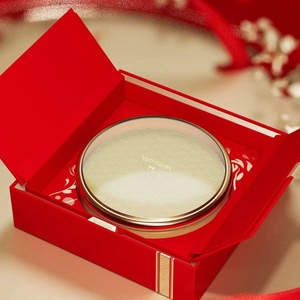 Luxury Red Orange Double Door <b>Gift</b> <b>Box</b> for Cordyceps Bird's Nest Ginseng Wholesale Gold Stamped Packaging - Product Image 4
