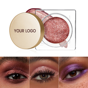 Customized Maquillage <strong>Cream</strong> Metallic Sparkle <strong>Eyeshadow</strong> High Pigmented Long Lasting Diamond <strong>Eyeshadow</strong> Cosmetics - Product Image 2