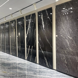 600x1200 Carreau Céramique Pandora Luxe, Motif Pierre Sombre Brillant Résistant à l'Usure pour Hôtel Club KTV Sol Mur Intérieur - Product Image 2