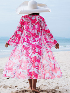 Nieuwe Europese en Amerikaanse mode, <span class=keywords><strong>high</strong></span>-end sexy, meerkleurig bedrukte 3-delige <span class=keywords><strong>bikini</strong></span> dameszwemkleding - Product Image 6