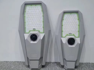 Omsen lampu jalan tenaga surya, lampu <span class=keywords><strong>Led</strong></span> sistem reflektor <span class=keywords><strong>Led</strong></span> tenaga surya luar ruangan semua dalam satu dengan baterai Lithium Panel surya untuk jalan - Product Image 2