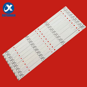 Bandes de rétroéclairage <span class=keywords><strong>LED</strong></span> pour <span class=keywords><strong>Xiaomi</strong></span> L43M5-AZ, barres lumineuses, IC-B-HWDC43D800, CRH-BH433030030873L-Rev1.1I, bande <span class=keywords><strong>LED</strong></span>, rétroéclairage TV - Product Image 4